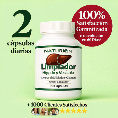 Limpiador Hígado y Vesícula, Boldo y Extracto de Cardo Mariano